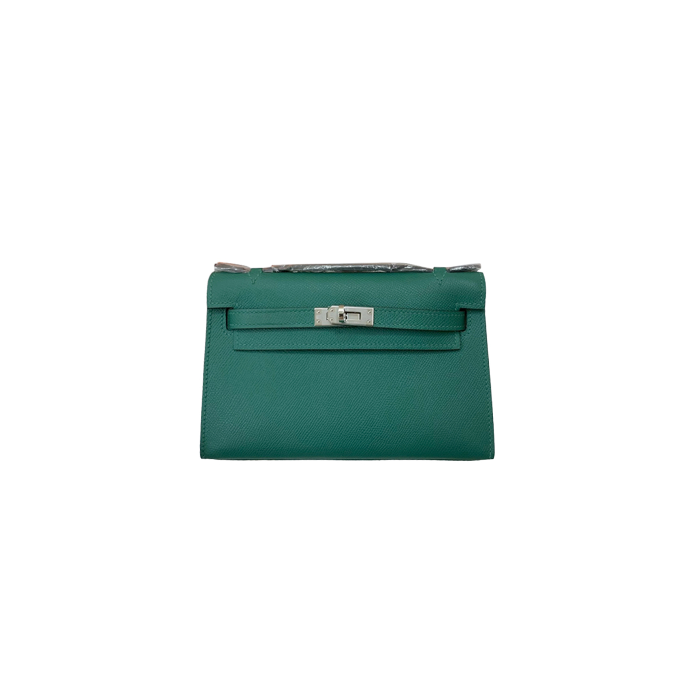 HERMES KELLY GENERATION IMPORTED EPSOM MALACHITE GREEN (22*14*7cm) 